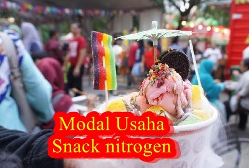 Modal Usaha Snack Nitrogen